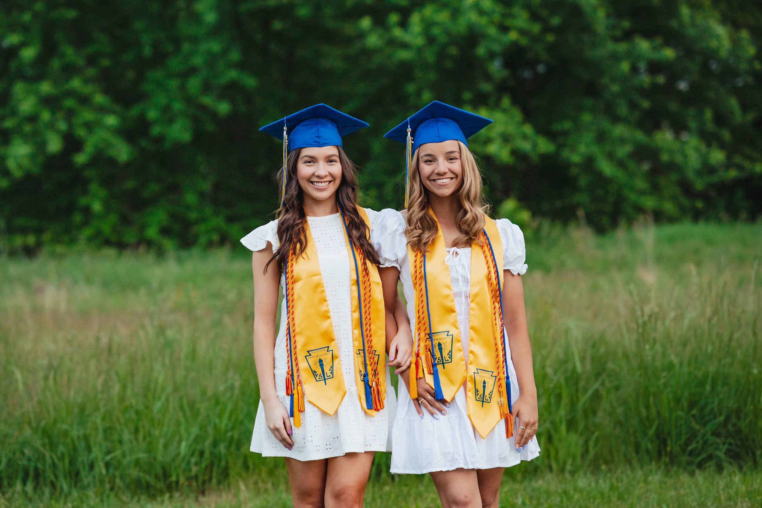 Bff Cap and Gown Session / Graduation Mini / Julie Scheuler Photography